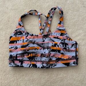 lululemon athletica Multicolor Energy Bra size 6